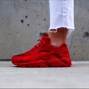 Nike Red Huaraches